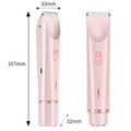 amazon bestseller: electric double-headed epilator for women, intimate area shaver, hair trimmer, hairdressing tool - wholesale