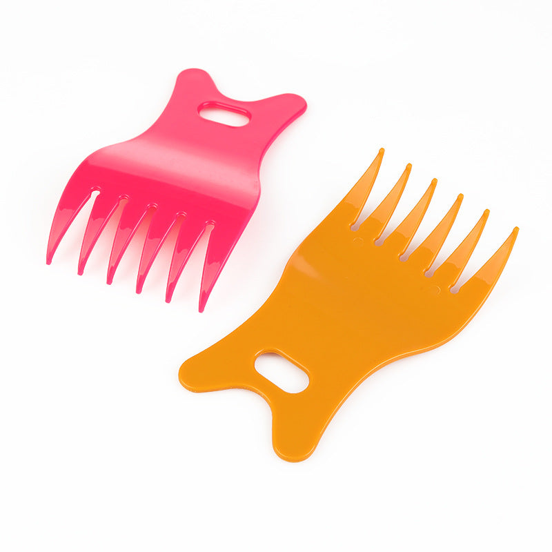 Diao claw shape brush hairdressing shop comb head anti-dandruff cleaning scratcher hair comb can be wholesaled