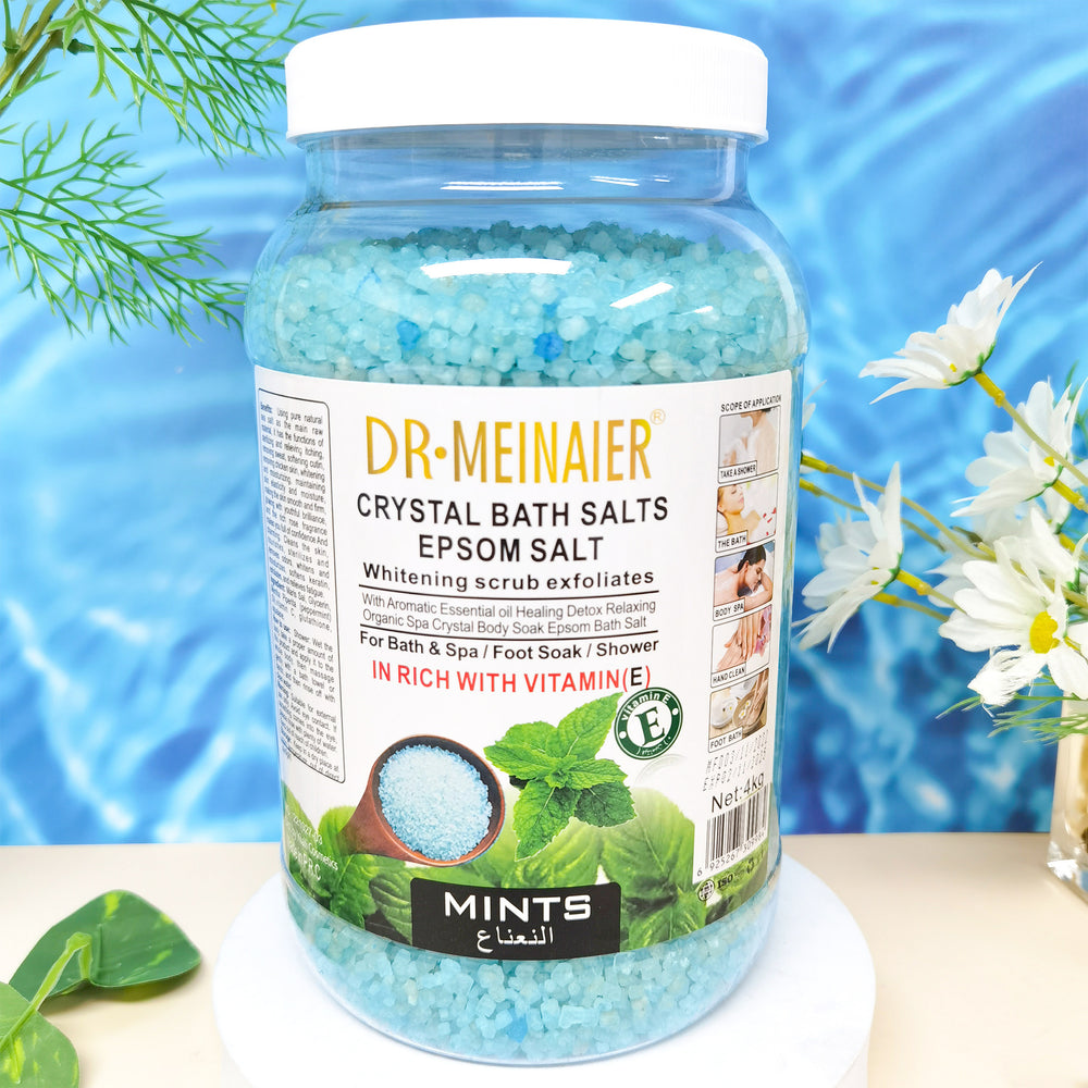 Large bucket of bath salt, natural coarse salt, foot bath, body cleansing, cuticle, chicken skin crystal, sea salt spa cross-border