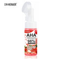 english vc bubble cleansing mousse deep cleansing makeup remover aha arbutin purifying cleansing milk 150ml