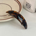 Curved elegant one-line spring clip hair clip women's back of the head classy horizontal clip 2024 new large plate hair clip
