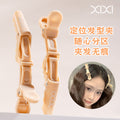 Xixi fluffy curling iron women's bangs hair clip forehead high skull top hair-styling curling barrel fluffy fixing clip 4 pack