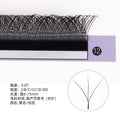 Beauty grafting fake eyelashes nature dense single eyelash implantation multi-color available support personalized eyelash supply