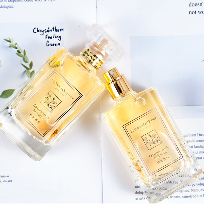 Classic domestic brand osmanthus perfume for women, long-lasting fragrance, light scent, fresh and pleasant for male students and young women