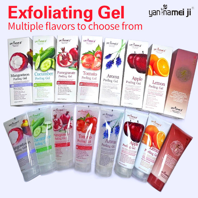 Wholesale exfoliating gel for face and body - gentle lemon peeling scrub for dead skin removal