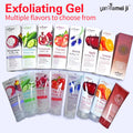 Wholesale exfoliating gel for face and body - gentle lemon peeling scrub for dead skin removal