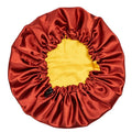 Wig packaging double layer wig shower cap silk cap satin hair cap anti-hair loss headgear lace nightcap