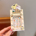 6# [boxed] yellow little cloth dog nail stickers