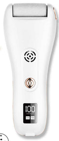 Electric foot callus remover - rechargeable, portable 10-in-1 foot file with vacuum and exfoliating foot scrubber