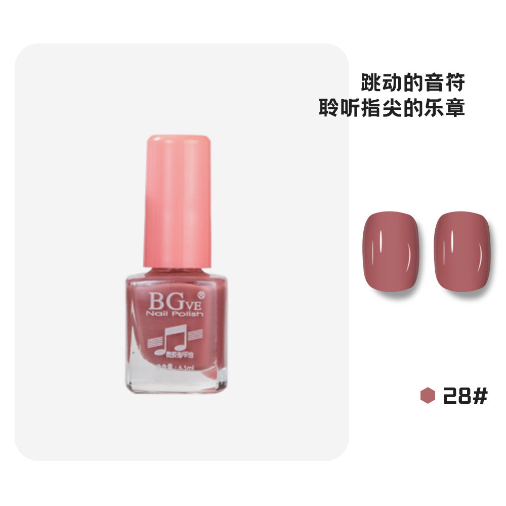 Long-lasting, oil-based, no-bake, peel-free nail polish. vibrant, small-batch nail polish for students. small bottle nail polish, 6.5ml