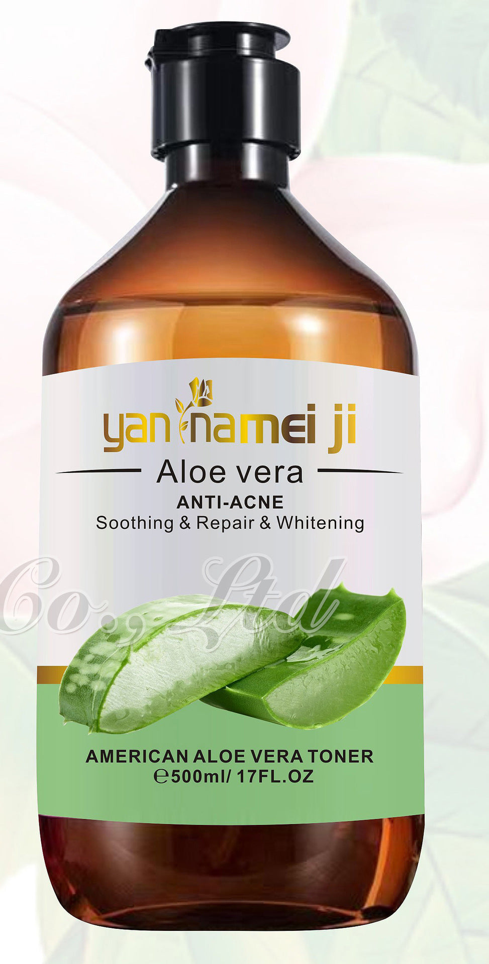 Export turmeric rose toner 500ml aloe vera cucumber lavender moisturizing essence water brightening oil control hydrating