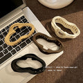 Casual frosted cloud gripper large women's new arrival hair clip on the back of the head shark clip elegant hairpin classy headwear