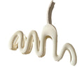 Maillard wave frosted gripper elegant hairpin female back shark clip 2024 new hairpin headwear