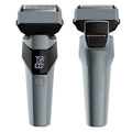 Digital display reciprocating 5-blade electric shaver, washable beard trimmer, floating head razor, electric ultra-clean shave