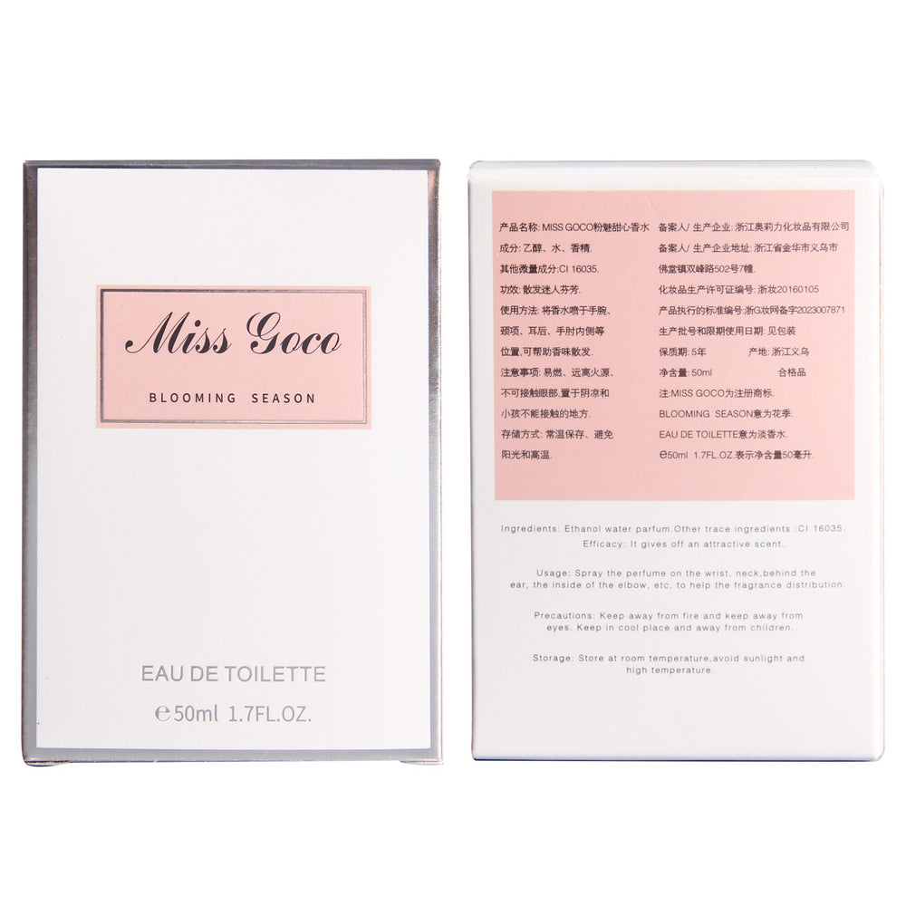 Floral sweetheart perfume for women - long-lasting, light, fresh, and natural scent - perfect as a souvenir or holiday gift