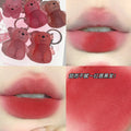 Art value mengle bear velvet lip mud velvet matte matte student low saturation fall and winter whitening lipstick