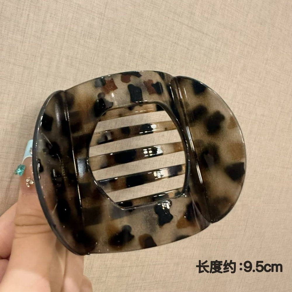 K-style sweet and cool polka dot easiest for match black gripper new arrivalelegant geometric hair clip casual hair shark clip hair gripper