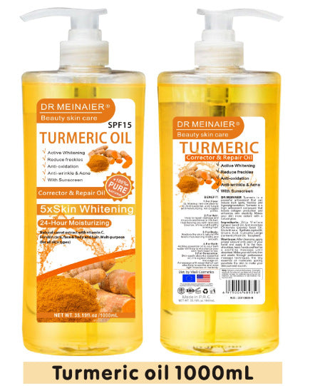 turmeric essential oil facial moisturizing oil full body massage oil warming meridian massage wholesale for export