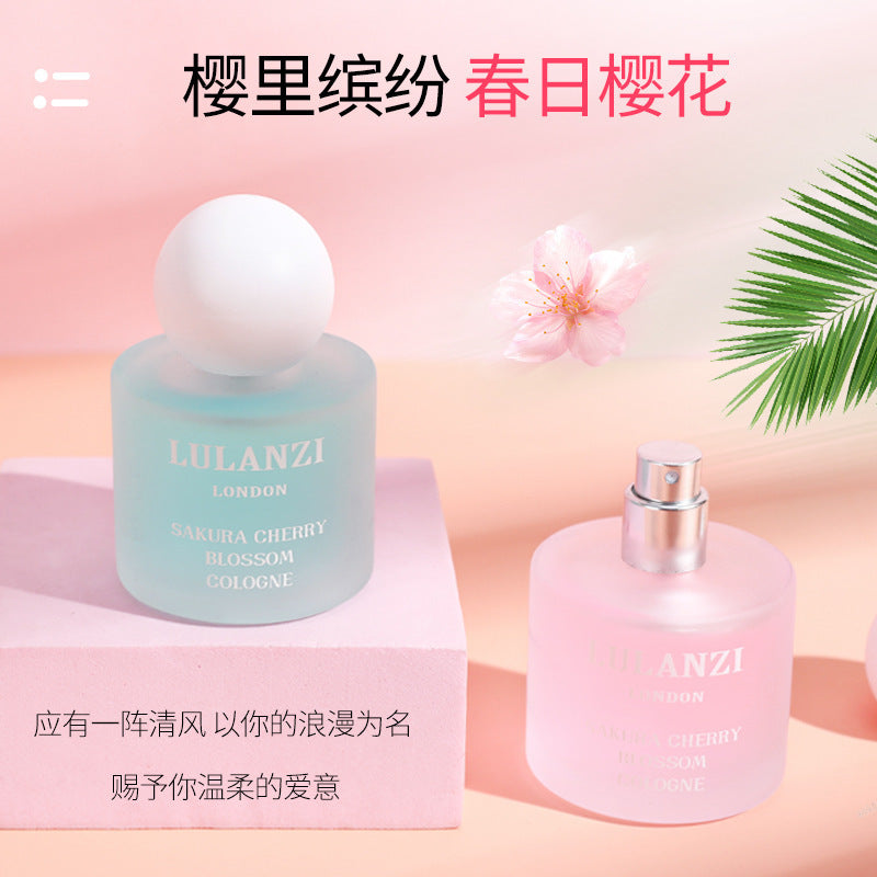Lulanzi sakura rhododendron orchid perfume women's long-lasting eau de toilette niche student gift set vietnam wholesale