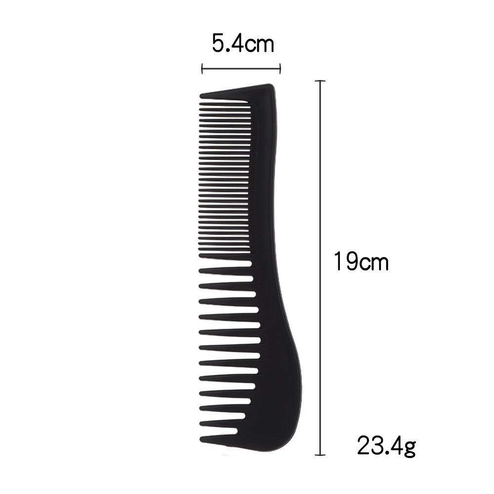 Hairdressing comb cross-border various combs barber shop special comb pointed tail dual-purpose oil head comb can be printed with logo and fixed color