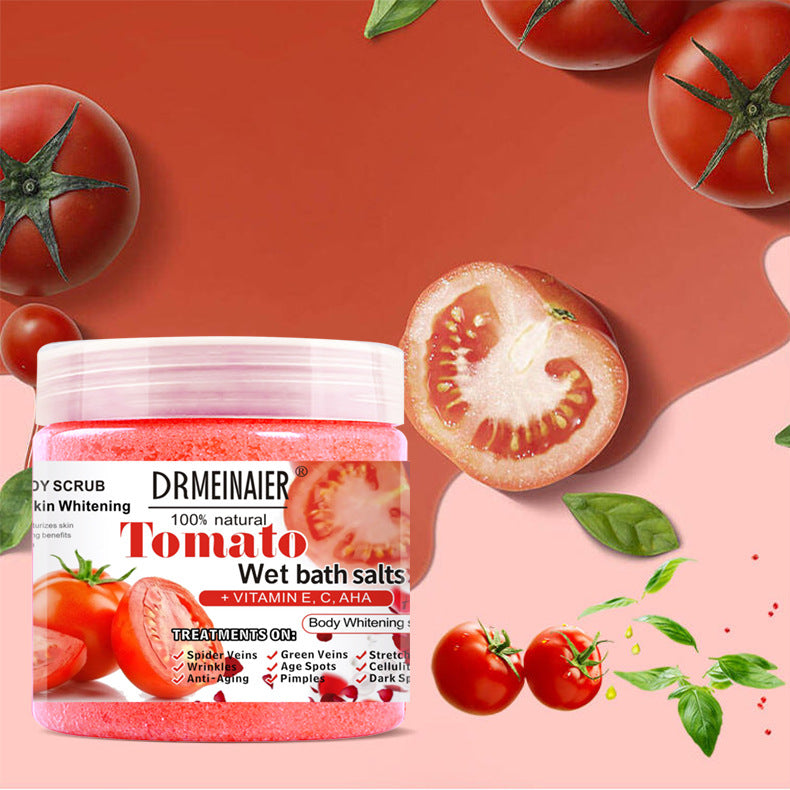 export tomato exfoliating bath salt - fragrant bath salts for exfoliation, removing keratin, deep cleansing, and soaking. wholesale available