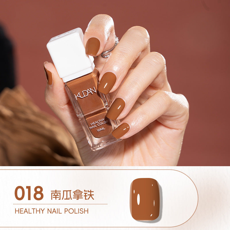 Kudan peel-off water-based nail polish - no bake, long-lasting, quick-drying, 10ml, lightly scented, nail care & protection