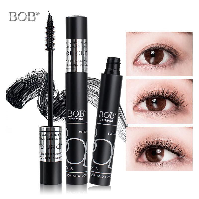 Makeup bob stunning long mascara thick curling long-lasting hair-styling clear waterproof sweatproof non-smudge