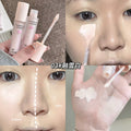 Gege bear brightening concealer, light and moist, covering acne marks, tear troughs, dark circles, long-lasting waterproof contouring liquid