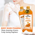 foreign trade 1l scrub shower gel hydrating, long-lasting moisturizing scrub deep cleansing men's and women's shower wholesale
