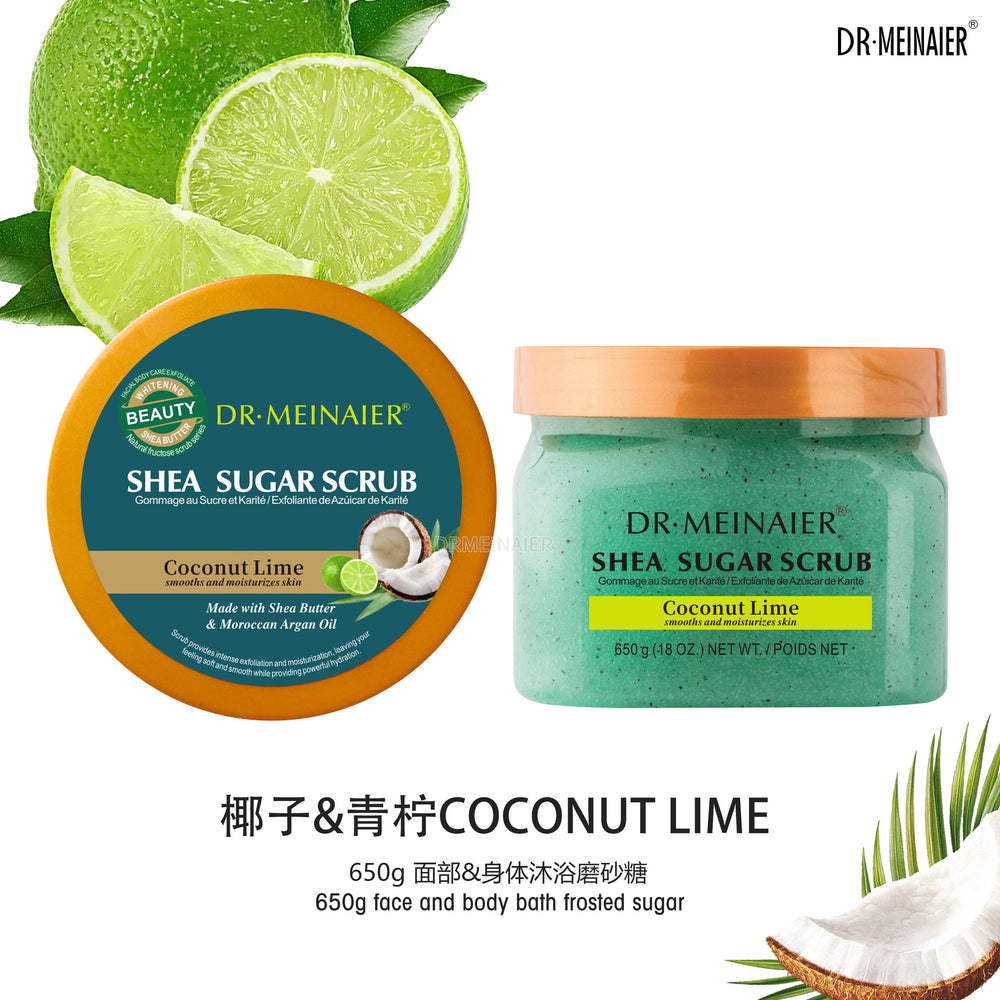 foreign trade fruit scrub sugar bath salt exfoliating chicken skin whole body bath salt wet salt vc sugar scrub 650