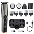 new arrival five-in-one hairdressing electric digital display hair salon oil head clipper bald electric clipper for home electric clipper