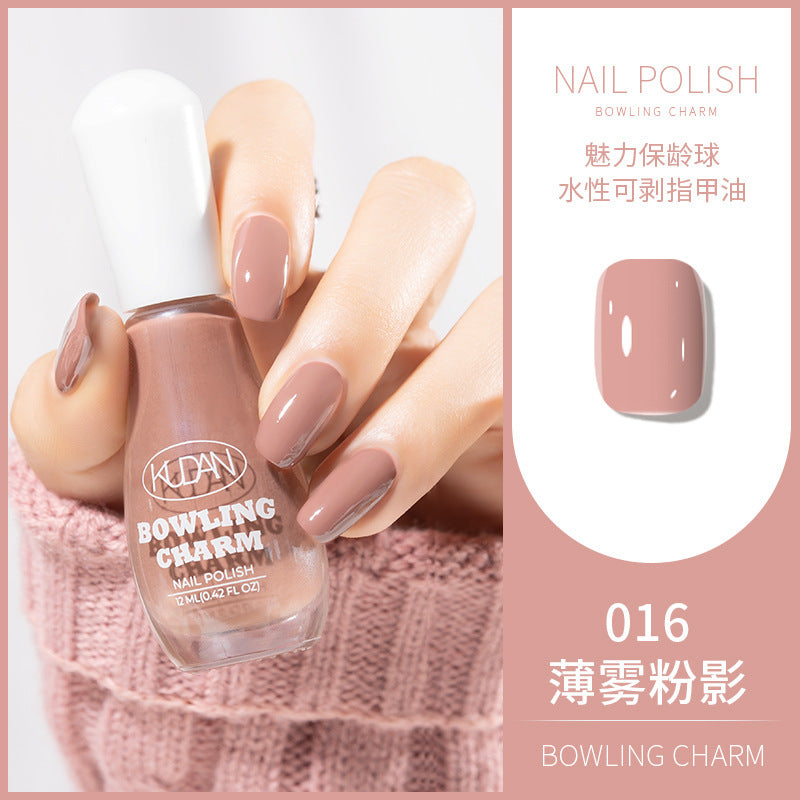 Kudan nail polish 12ml water-based no-bake long-lasting kosela light fragrance new cross-border best selling 40 colors