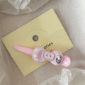 Dopamine apple cat bow tie long hair clip japanese style sweet high-value girly alligator clip hair accessory