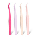 Non-stick eyelash tweezers, golden feather clip, anti-stick eyelash curler, cross-border non-stick tweezers, beauty tools, eyelash curler