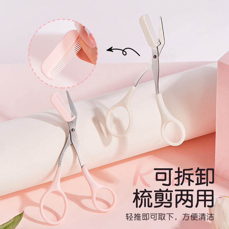Jonbos eyebrow shaping kit: includes eyebrow scissors, eyebrow razor, eyebrow blade, and eyebrow trimmer – perfect for beginners and makeup artists