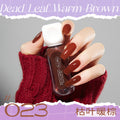 023#dead leaf warm brown
