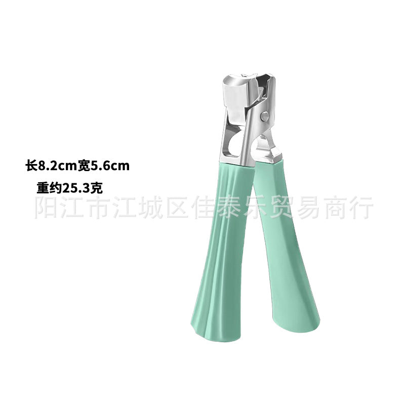 New nail clippers for thick and hard toenails - anti-splash design, large size, stainless steel, home use