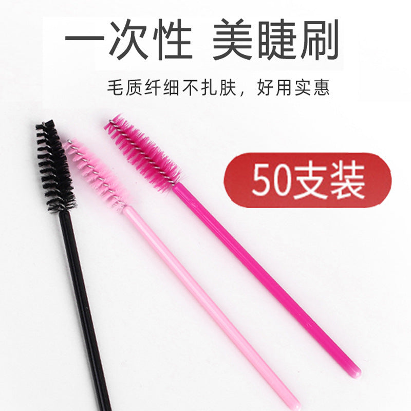 eyelash brushes - multi-color, portable makeup brushes, eyebrow brushes, eyelash combs, reusable eyelash extension tools - wholesale