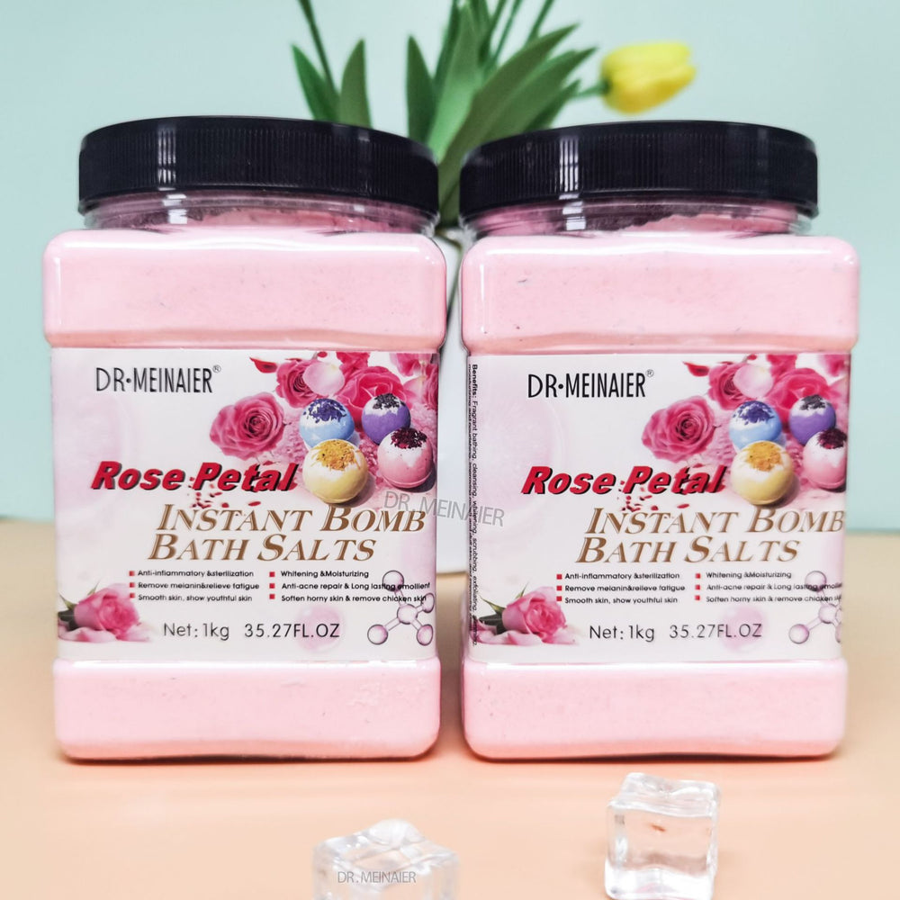 explosive petal bath salts bath ball nourishing and moisturizing skin instant bath salts bath ball bath powder 1000g
