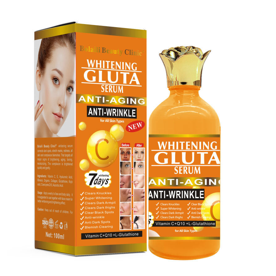 glutathione original solution essence milk moisturizing light melanin brightening arbutin essence 100ml