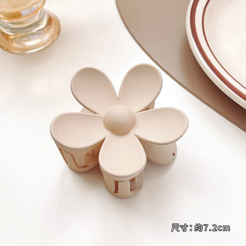 Springnew arrivaleasiest for match cross cut out hair grip milk tea coffee color elegant grip clip hairpin casual hairpin hair accessories