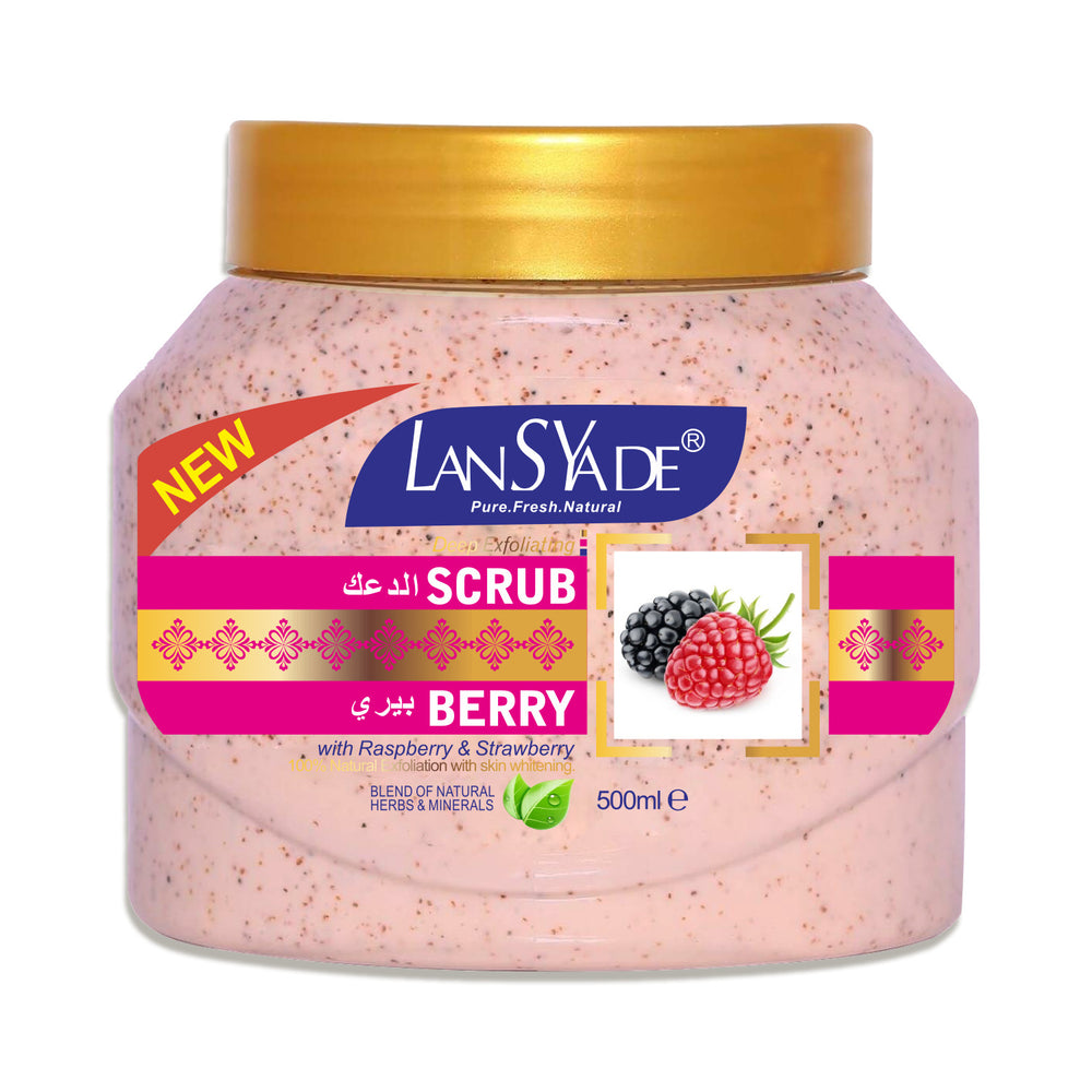 scrub 500ml exfoliating deep cleansing gentle exfoliating mud baby foreign trade wholesale