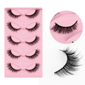Pingdu fox series eyelashes half pair of eyelashes thick and curled cross european and american false eyelashes factory wholesale cross thick