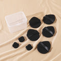 Black, 8-piece set (5 large, 3 small) in a generous gift box