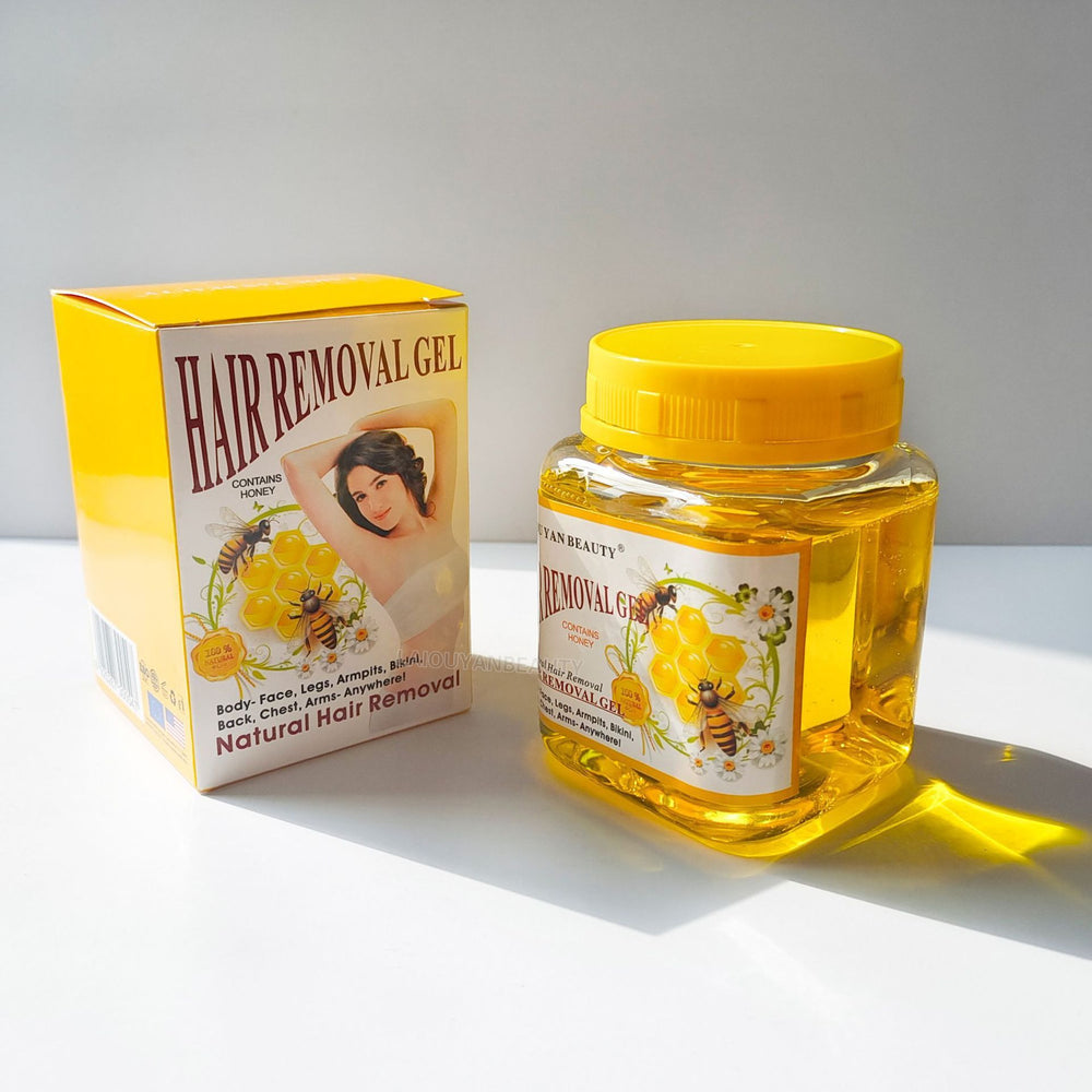 foreign trade water-based skin cleansing hair removal wax, gentle and soothing, cleans armpits, arms, and whole body hair removal, beeswax batch