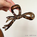 Bow tie clip large high-end 13cm hair clip hair volume shark clip back of head plastic hair clip hair clip