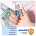 New arrival no-bake gemini water-based peelable transparent nail polish nail polish suitnail polish