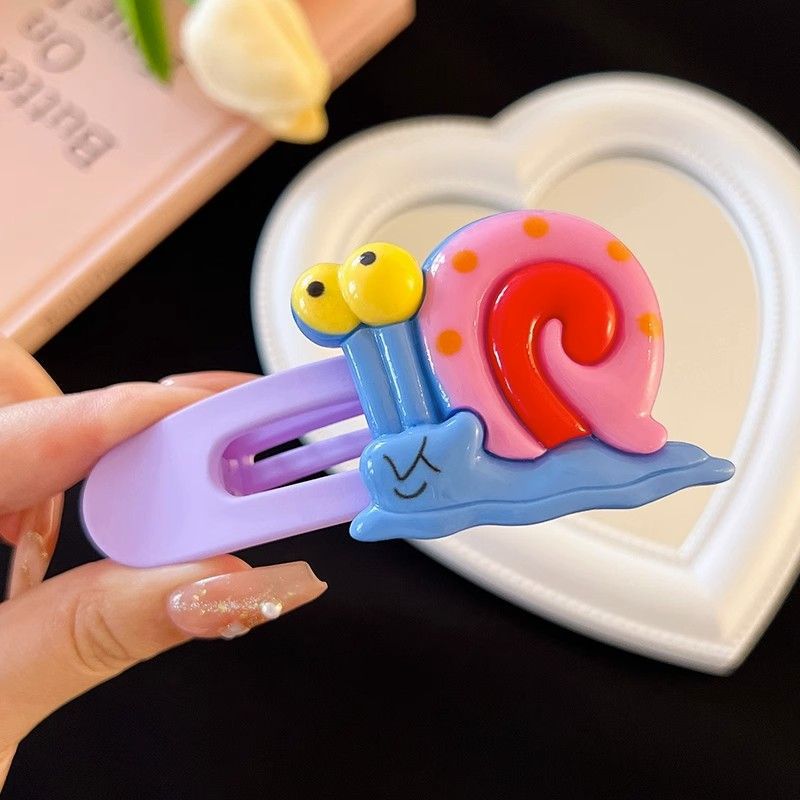 High-value spongebob & patrick star hair clips - cute cartoon resin claw clips - girly hair accessories - sweet gift