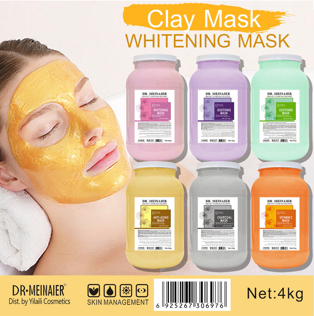 export brightening clay mask - oil control, blackhead removal, cleansing clay mask, hydrating and moisturizing apply-on mask cream