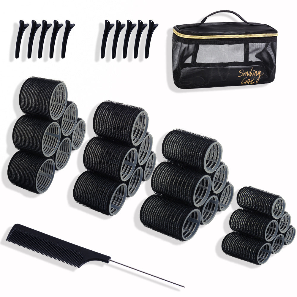 Amazon hair roller makeup bag set - heatless hair curler kit for cross-border e-commerce